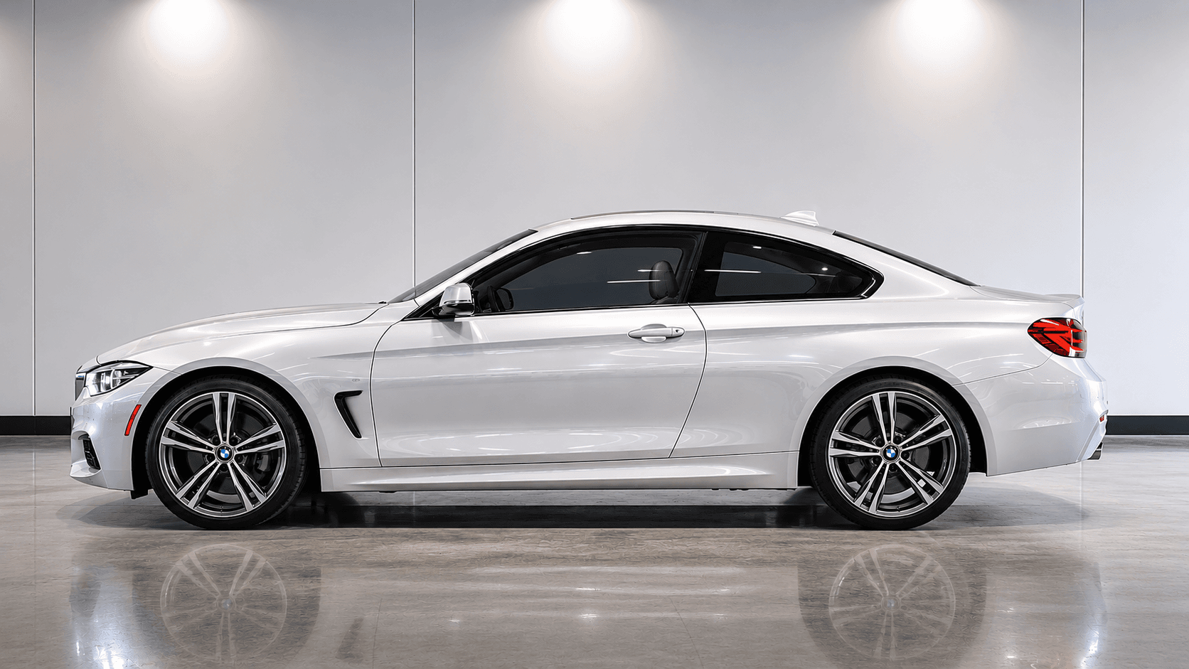 BMW with 20% rear window tint
